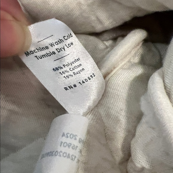 Marine Layer Corbet Quilted Jacket in Ivory Size XS - Picture 10 of 12